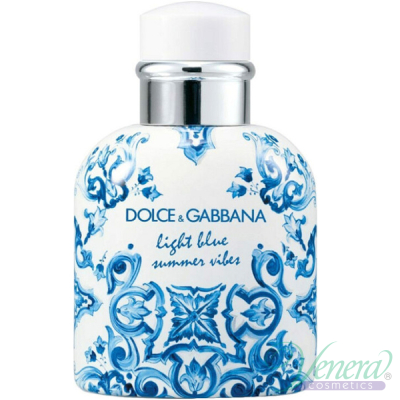 Dolce&Gabbana Light Blue Summer Vibes Pour Homme EDT 125ml за Мъже БЕЗ ОПАКОВКА Мъжки Парфюми без опаковка