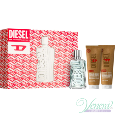 Diesel D by Diesel Комплект (EDT 100ml + 2 x SG...