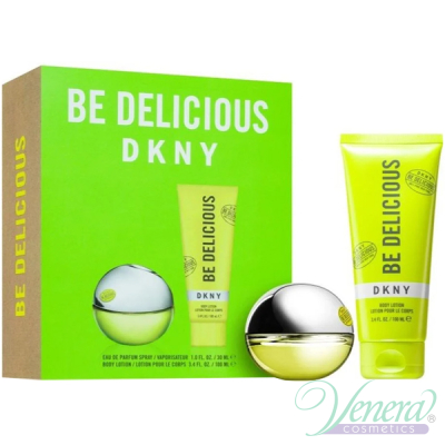 DKNY Be Delicious Комплект (EDP 30ml + BL 100ml) за Жени Дамски Комплекти