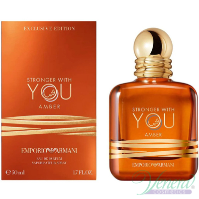 Emporio Armani Stronger With You Amber EDP 50ml за Мъже Мъжки Парфюми