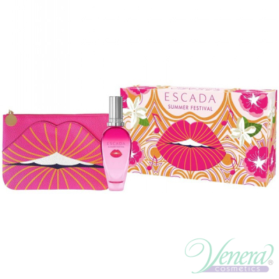Escada Summer Festival Комплект (EDT 30ml + Pouch) за Жени Дамски Комплекти