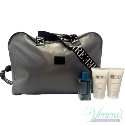 Ferre Fougere Italiano Комплект (EDT 100ml + SG 2x100ml Gieffeffe Bianco Assoluto + Urban Bag) за Мъже Мъжки Комплекти
