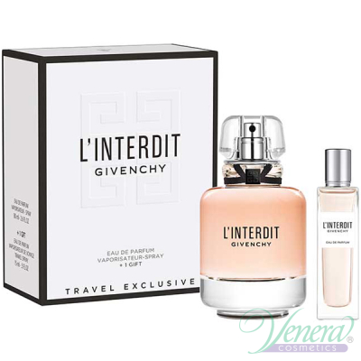 Givenchy L'Interdit Комплект (EDP 80ml + EDP 15ml) за Жени Дамски Комплекти