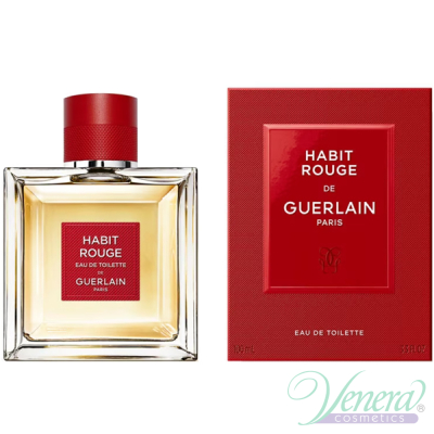 Guerlain Habit Rouge EDT 100ml за Мъже Мъжки Парфюми