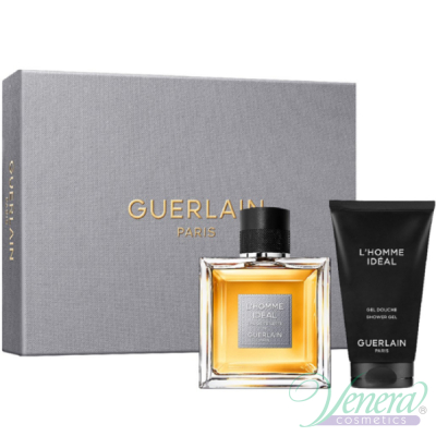 Guerlain L'Homme Ideal Комплект (EDT 100ml + Shower Gel 75ml) за Мъже Мъжки Комплекти