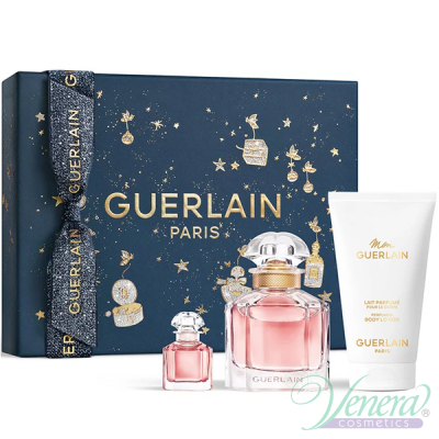 Guerlain Mon Guerlain Комплект (EDP 50ml + EDP 5ml + BL 75ml) за Жени Дамски Комплекти