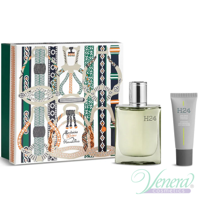 Hermes H24 Eau de Parfum Set (EDP 60ml + Face Moisturiser 20ml) за Мъже Мъжки Комплекти