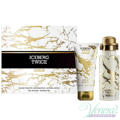 Iceberg Twice Gold Комплект (EDT 125ml + S...