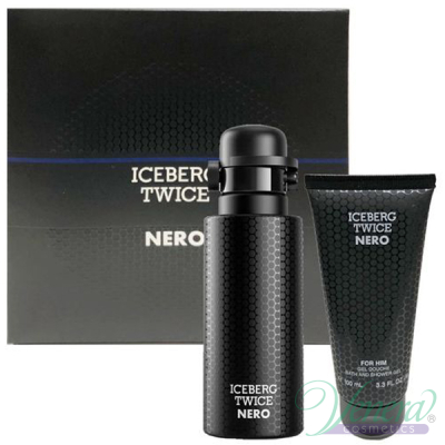 Iceberg Twice Nero Комплект (EDT 125ml + SG 100ml) за Мъже Мъжки Комплекти