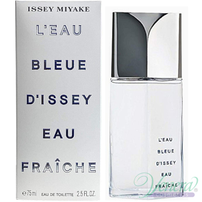 Issey Miyake L'Eau Bleue d'Issey Eau Fraiche EDT 75ml за Мъже БЕЗ ОПАКОВКА Мъжки Парфюми без опаковка