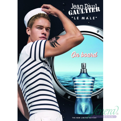 Jean Paul Gaultier Le Male On Board EDT 125ml за Мъже Мъжки Парфюми