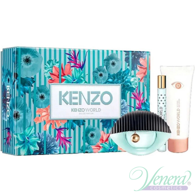 Kenzo World Комплект (EDP 75ml + BL 75ml + EDP ...