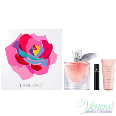 Lancome La Vie Est Belle Комплект (EDP 50ml + Body Lotion 50ml + Mascara 2ml) Дамски Комплекти