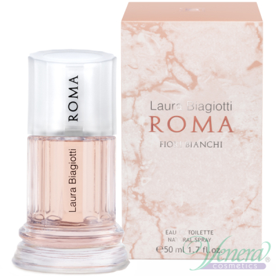 Laura Biagiotti Roma Fiori Bianchi EDT 50ml за Жени Дамски Парфюми