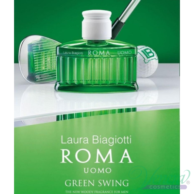 Laura Biagiotti Roma Uomo Green Swing EDT 40ml за Mъже Мъжки Парфюми