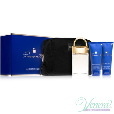 Mauboussin Promise Me Комплект (EDP 90ml + BL 100ml + SG 100ml + Bag) за Жени Дамски Комплекти