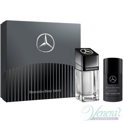 Mercedes-Benz Select Комплект (EDT 100ml + Deo Stick 75ml) за Мъже Мъжки Комплекти