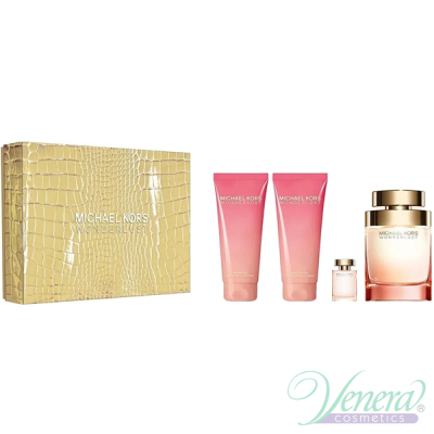 Michael Kors Wonderlust (EDP 100ml + EDP 4ml + BL 100ml +SG 100ml) за Жени Дамски Комплекти