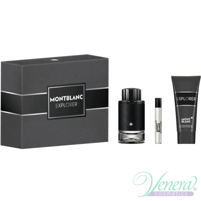 Montblanc Explorer Комплект (EDP 100ml + EDP 7.5ml + SG 100ml) за Мъже Мъжки Комплекти