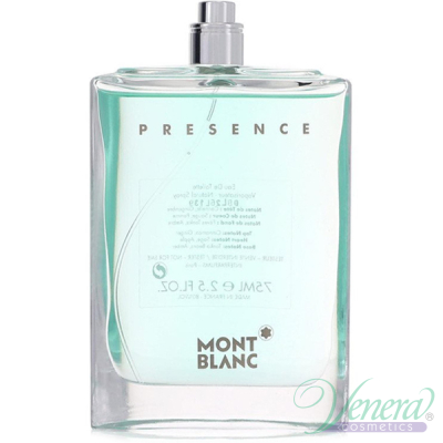 Mont Blanc Presence EDT 75ml за Мъже Без Капачка Мъжки Парфюми без капачка