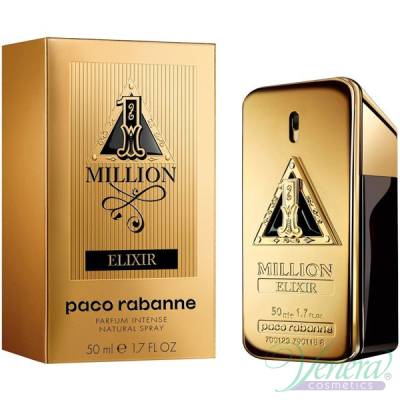 Paco Rabanne 1 Million Elixir Parfum Intense 50ml за Мъже Мъжки Парфюми