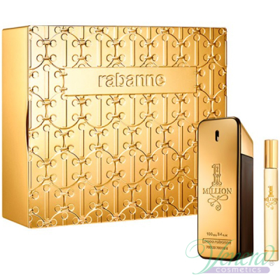 Paco Rabanne 1 Million Комплект (EDT 100ml + EDT 10ml) за Мъже Мъжки Комплекти