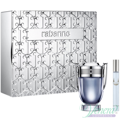 Paco Rabanne Invictus Комплект (EDT 100ml + EDT 10ml) за Мъже Мъжки комплекти