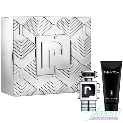 Paco Rabanne Phantom Комплект (EDT 50ml + Shower Gel 100ml) за Мъже Мъжки Комплекти