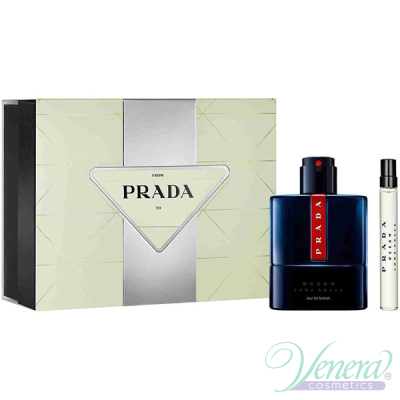 Prada Luna Rossa Ocean Eau de Parfum Комплект (EDP 100ml + EDP 10ml) за Мъже Мъжки Комплекти