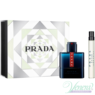 Prada Luna Rossa Ocean Комплект (EDT 50ml + EDT 10ml) за Мъже Мъжки Комплекти