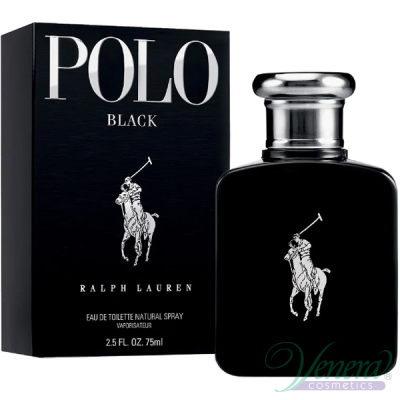 Ralph Lauren Polo Black EDT 75ml за Мъже Мъжки Парфюми