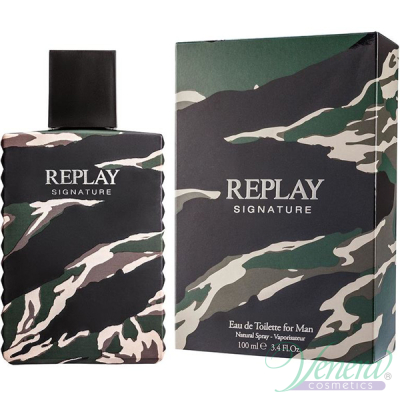Replay Signature EDT 100ml за Мъже БЕЗ ОПАКОВКА Мъжки Парфюми без опаковка