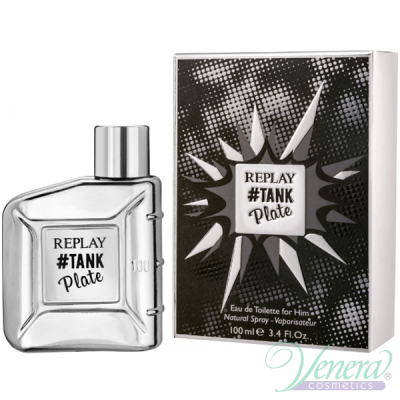 Replay #Tank Plate for Him EDT 100ml за Мъже Мъжки Парфюми