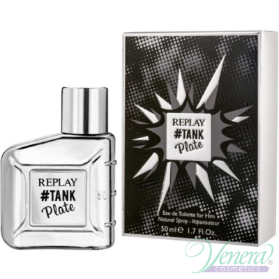 Replay #Tank Plate for Him EDT 50ml за Мъже Мъжки Парфюми