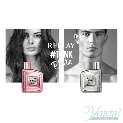 Replay #Tank Plate for Him EDT 50ml за Мъже Мъжки Парфюми