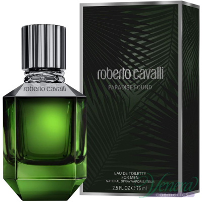 Roberto Cavalli Paradise Found EDT 75ml за Мъже Мъжки Парфюми