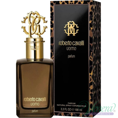 Roberto Cavalli Uomo Parfum 100ml за Мъже Мъжки Парфюми