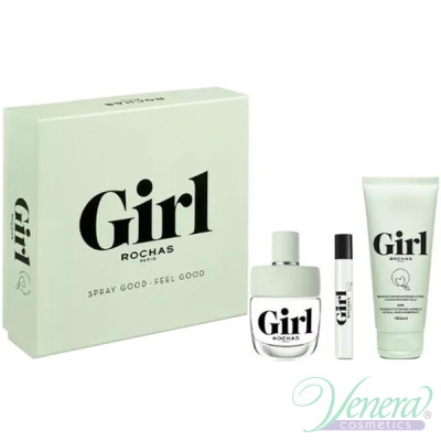 Rochas Girl Комплект (EDT 100ml + EDT 7.5ml + B...