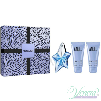 Thierry Mugler Angel Комплект (EDP 25ml + BL 50ml + BL 50ml) за Жени Дамски Комплекти