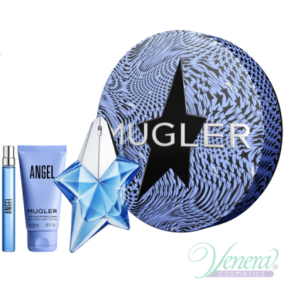 Thierry Mugler Angel Комплект (EDP 50ml + EDP 10ml + SG 50ml) за Жени Дамски Комплекти