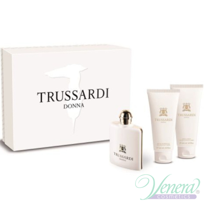 Trussardi Donna 2011 Комплект (EDP 100ml + BL 100ml + SG 200ml) за Жени Дамски Комплекти