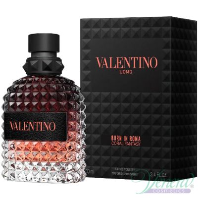 Valentino Uomo Born in Roma Coral Fantasy EDT 100ml за Мъже Мъжки Парфюми
