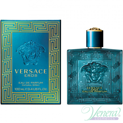 Versace Eros Eau de Parfum EDP 100ml за Мъже Мъжки Парфюми