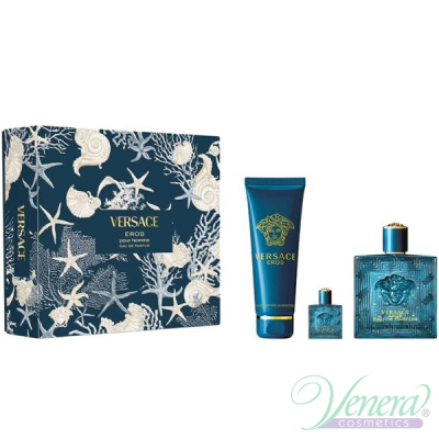 Versace Eros Eau de Parfum Комплект (EDP 100ml ...