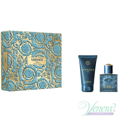 Versace Eros Комплект (EDT 30ml + Shower Gel 50ml) за Мъже За Мъже