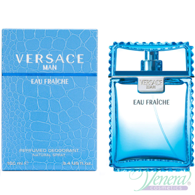 Versace Man Eau Fraiche Deo Spray 100ml за Мъже Мъжки Продукти за лице и тяло