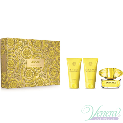 Versace Yellow Diamond Комплект (EDT 50ml + BL 50ml + SG 50ml) за Жени За Жени