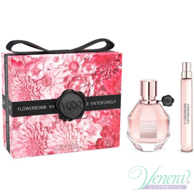 Viktor & Rolf Flowerbomb Комплект (EDP 50ml + EDP 10ml) за Жени Дамски Комплекти