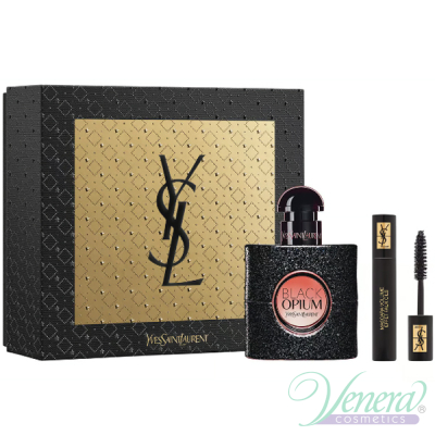 YSL Black Opium Комплект (EDP 30ml + Mascara 2ml) за Жени Дамски Комплекти