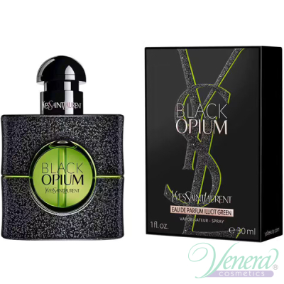 YSL Black Opium Illicit Green EDP 30ml за Жени Дамски Парфюми